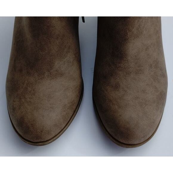 Indigo Rd. Western Boho Spring Booties Ankle Boots Brown Size 7.5 - Picture 4 of 11